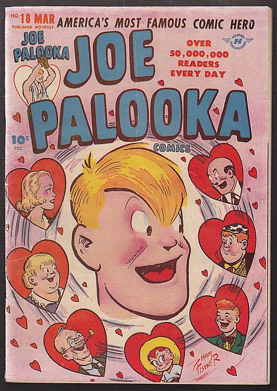 Front cover of JOE PALOOKA 1945-61 #18
