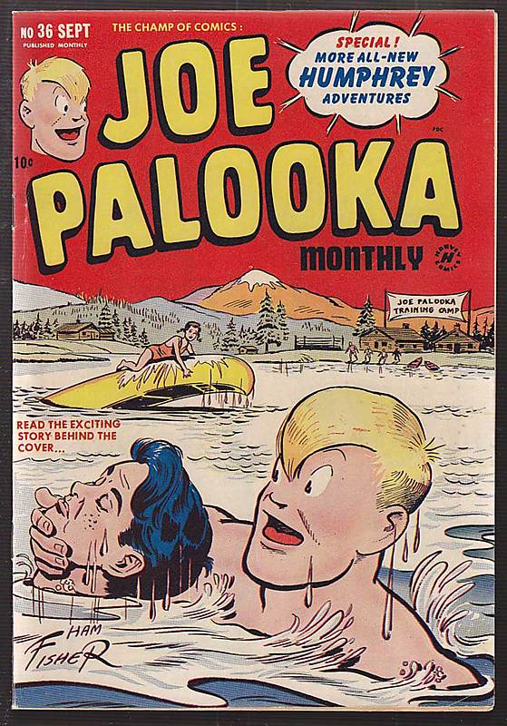 Front cover of JOE PALOOKA 1945-61 #36