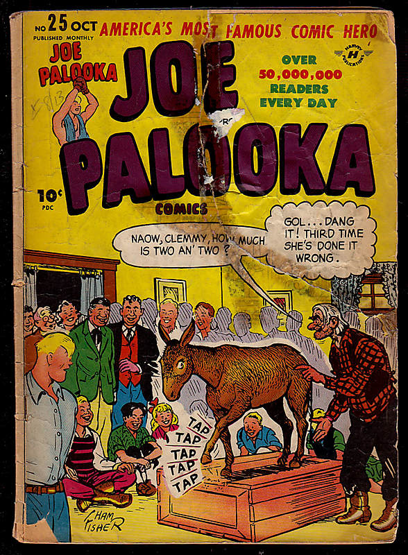 Front cover of JOE PALOOKA 1945-61 #25