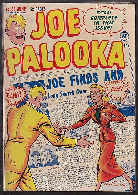 Front cover of JOE PALOOKA 1945-61 #33