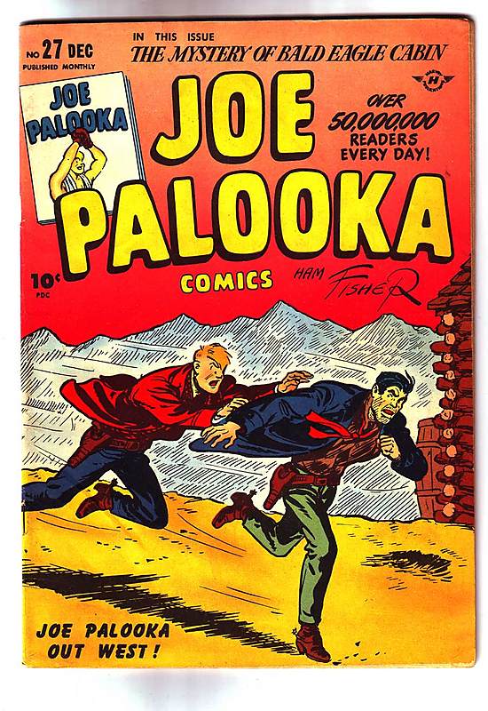 Front cover of JOE PALOOKA 1945-61 #27