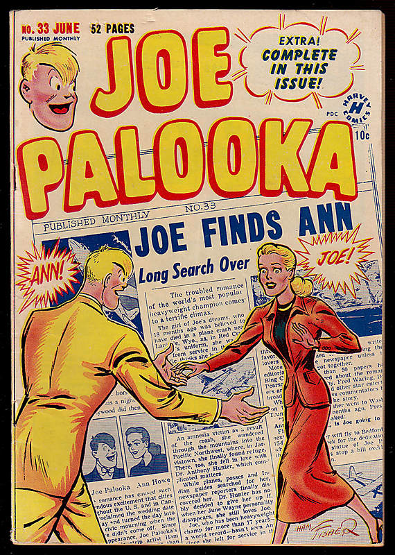 Front cover of JOE PALOOKA 1945-61 #33