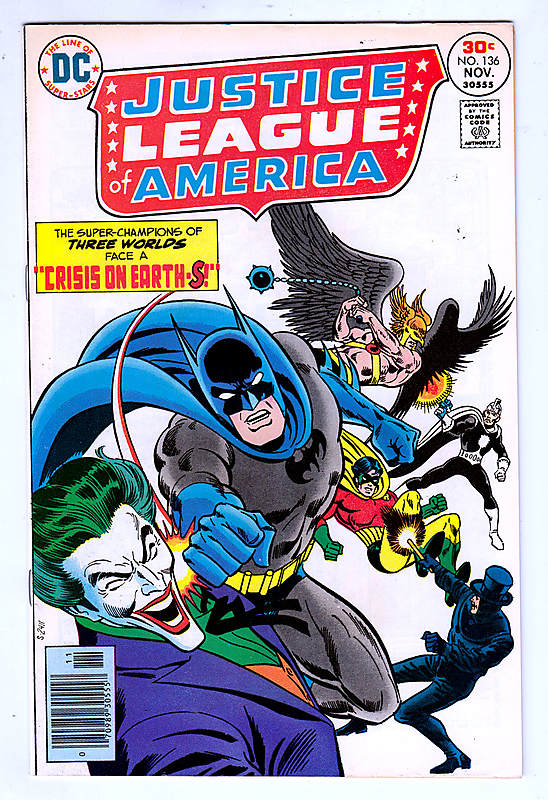 Front cover of JUSTICE LEAGUE OF AMERICA (1960-87) #136