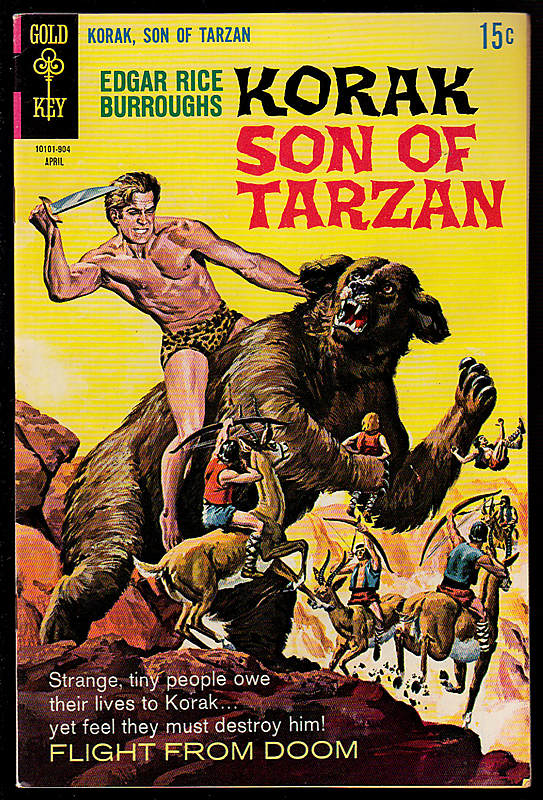 Front cover of KORAK SON OF TARZAN #28