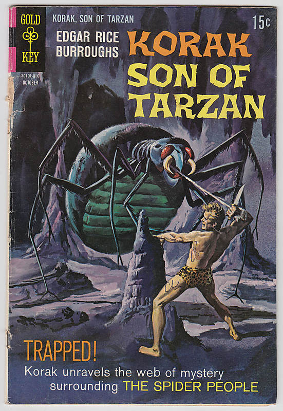 Front cover of KORAK SON OF TARZAN #25