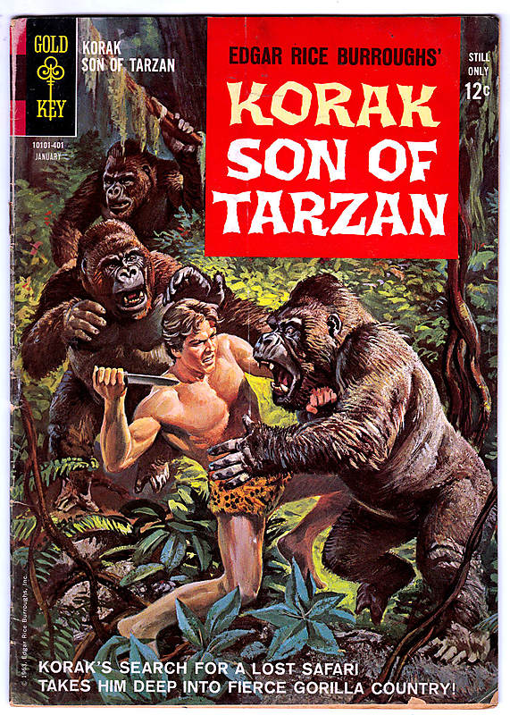 Front cover of KORAK SON OF TARZAN #1
