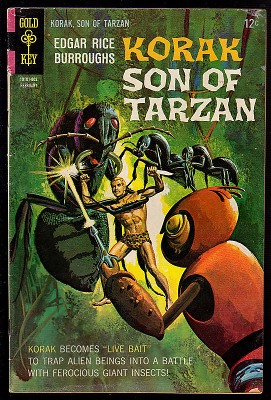 Front cover of KORAK SON OF TARZAN #21