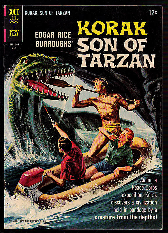 Front cover of KORAK SON OF TARZAN #8