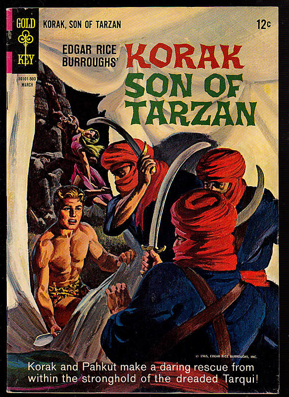 Front cover of KORAK SON OF TARZAN #7