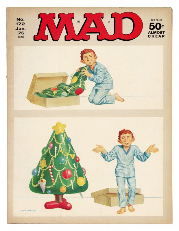 Front cover of MAD (1952-2018) #172