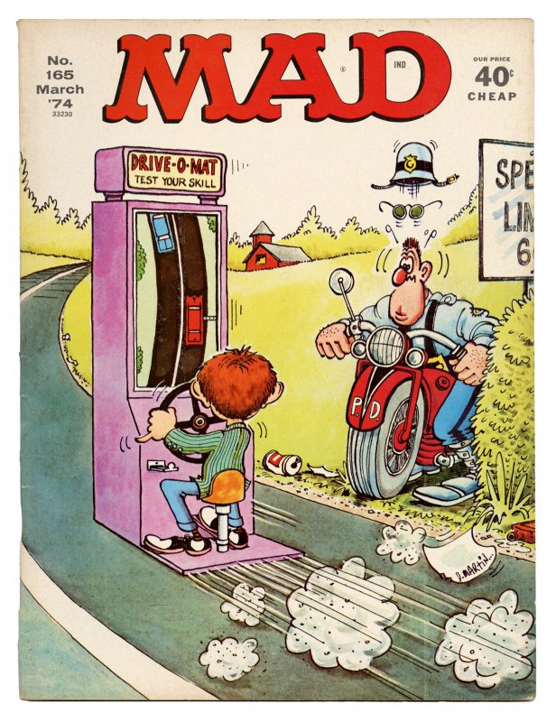 Front cover of MAD (1952-2018) #165