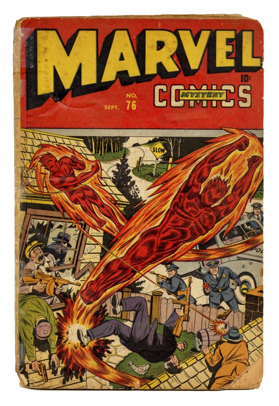Front cover of MARVEL MYSTERY #76