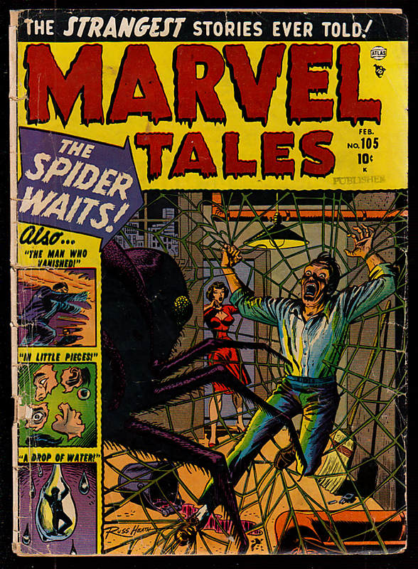 Front cover of MARVEL TALES (1949-57) #105