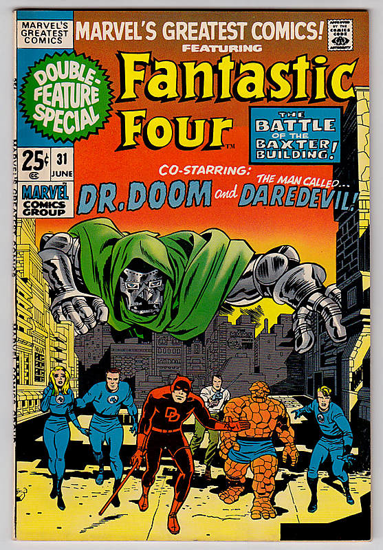 Front cover of MARVEL'S GREATEST COMICS #31