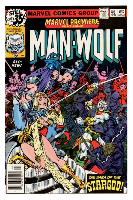 Front cover of MARVEL PREMIERE (1972-81) #46