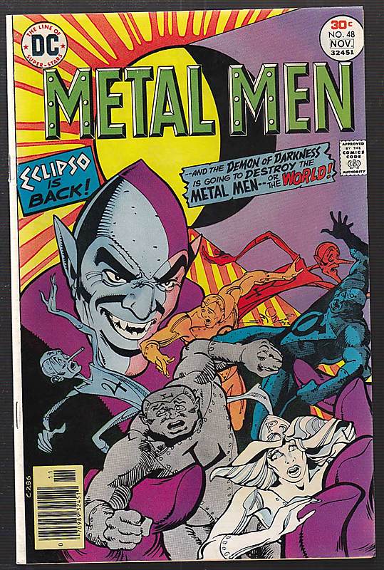 Front cover of METAL MEN (1963) #48