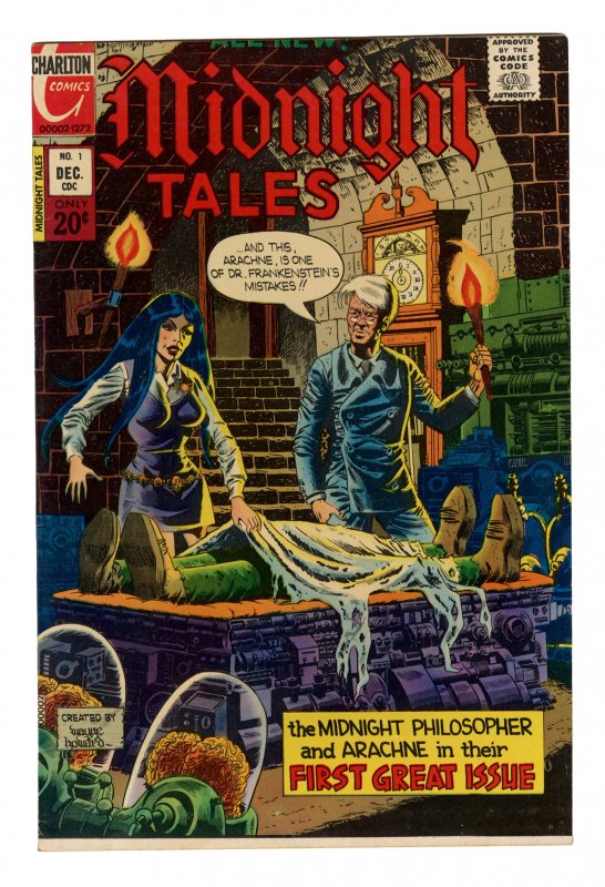 Front cover of MIDNIGHT TALES #1