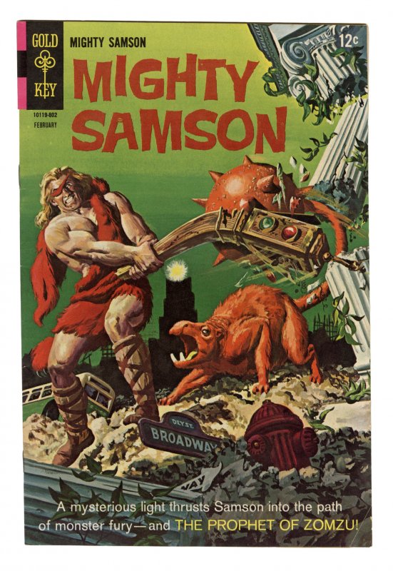 Front cover of MIGHTY SAMSON #13