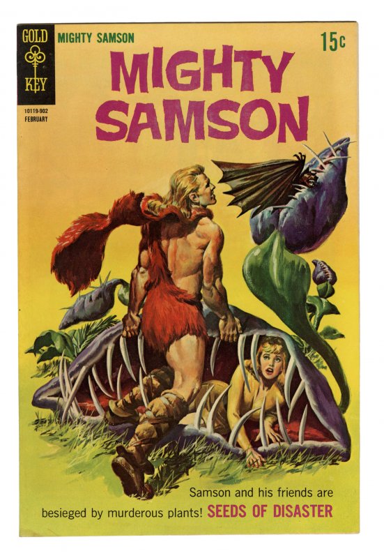Front cover of MIGHTY SAMSON #17
