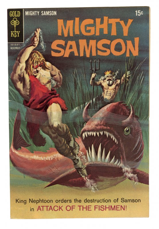 Front cover of MIGHTY SAMSON #20