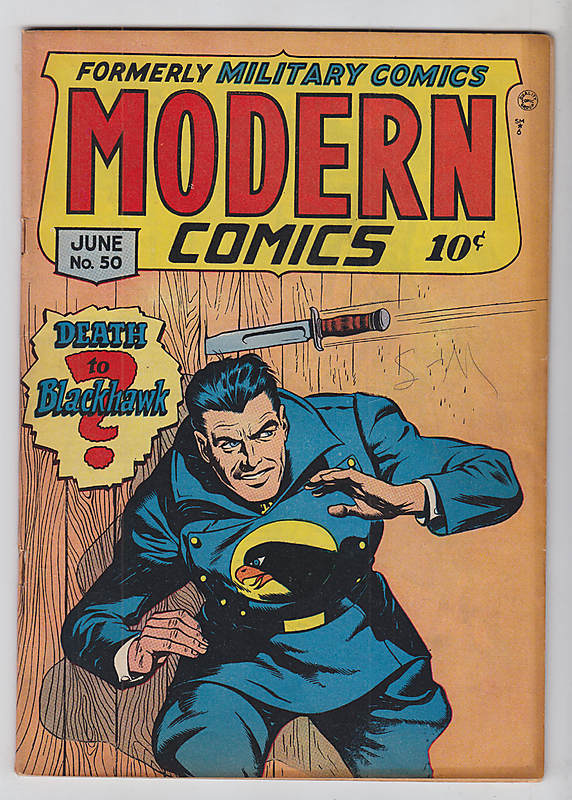 Front cover of MODERN COMICS #50