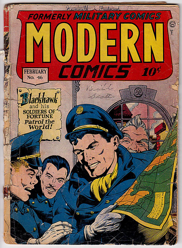 Front cover of MODERN COMICS #46