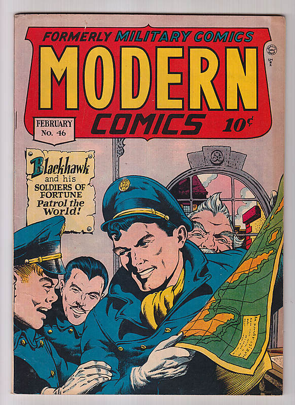 Front cover of MODERN COMICS #46