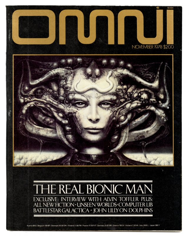 Front cover of OMNI (1978) V1 #2 Magazine