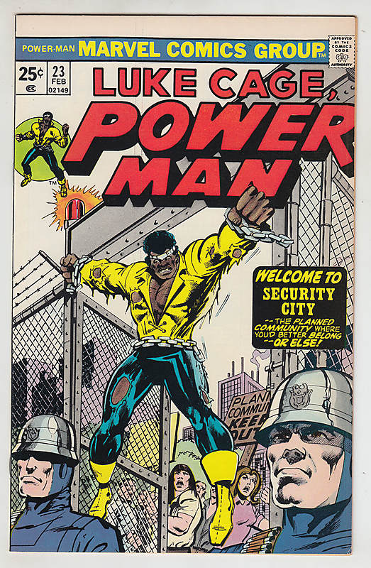 Front cover of POWER MAN AND IRON FIST #23