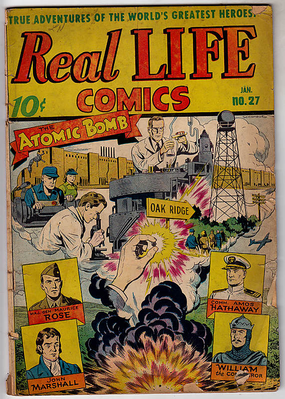 Front cover of REAL LIFE COMICS (1941-52) #27