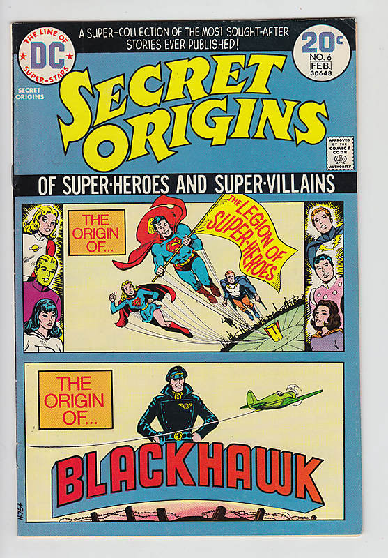Front cover of SECRET ORIGINS (1973-74) #6