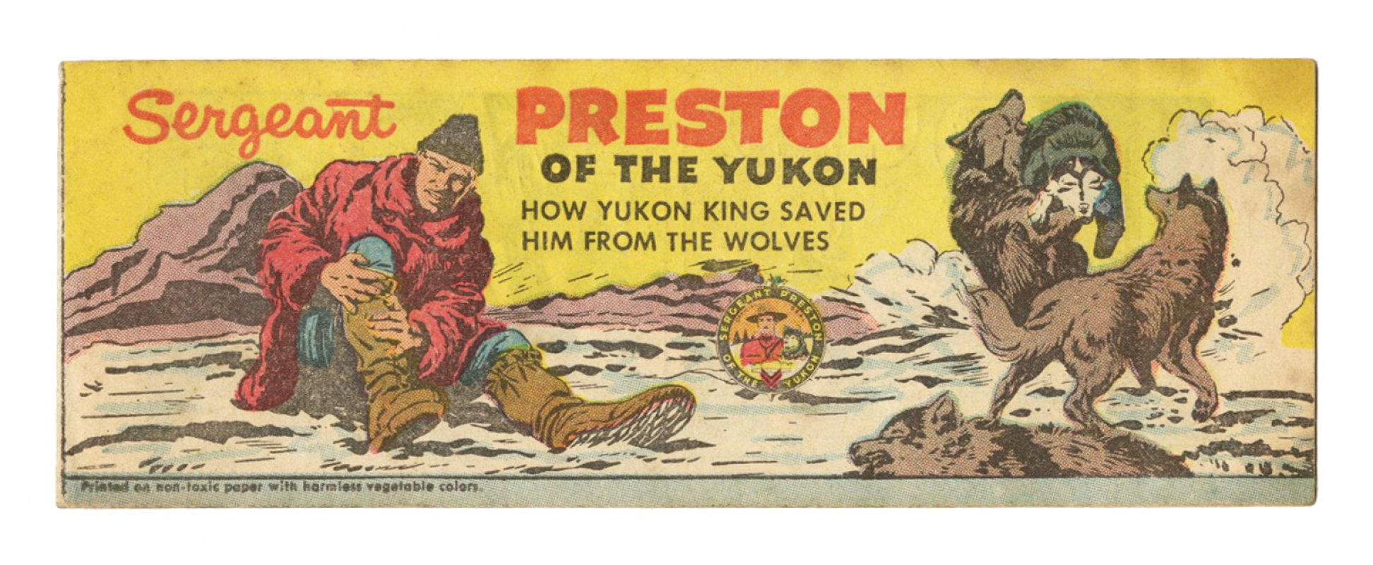 Front cover of SERGEANT PRESON OF THE YUKON QUAKER GIVEAWAY (1956) #nn