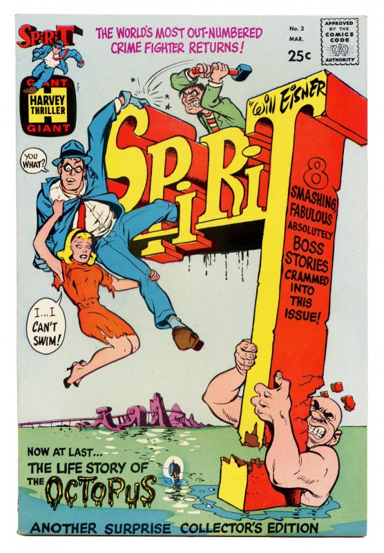 Front cover of SPIRIT, THE #2