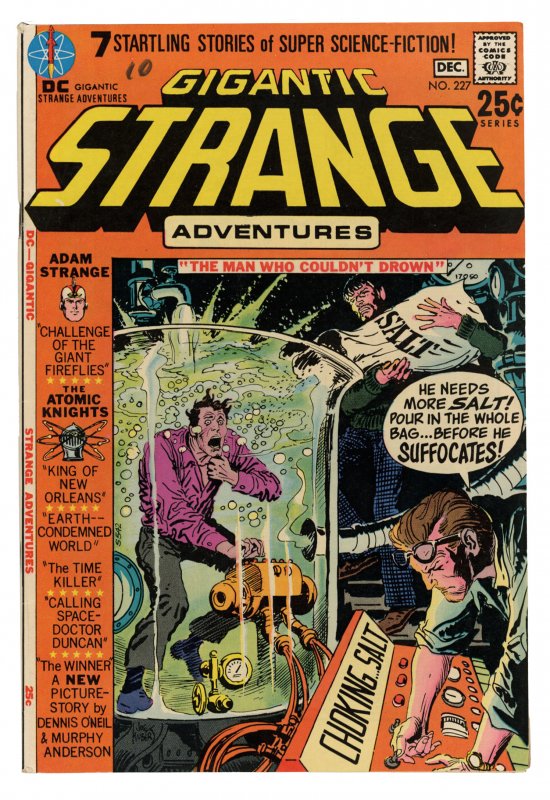 Front cover of STRANGE ADVENTURES #227