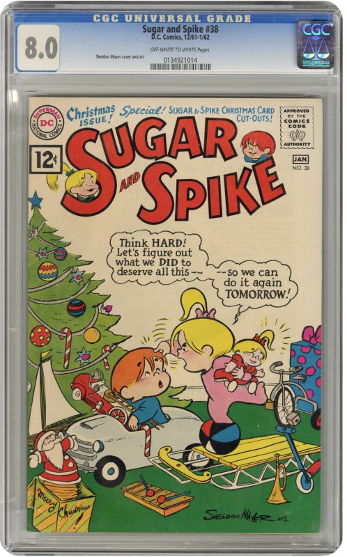 Front cover of SUGAR & SPIKE (1956-71) #38