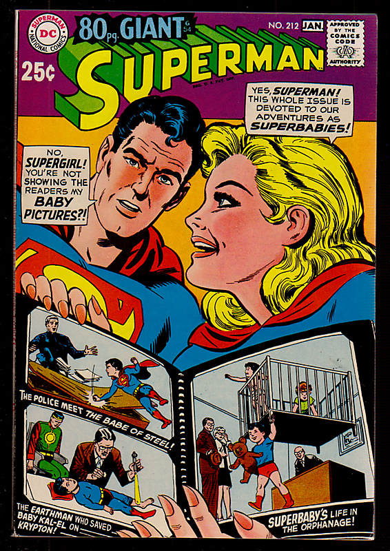 Front cover of SUPERMAN (1939-86; 2006-11) #212