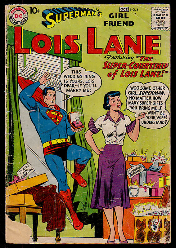 Front cover of SUPERMAN'S GIRLFRIEND LOIS LANE #4