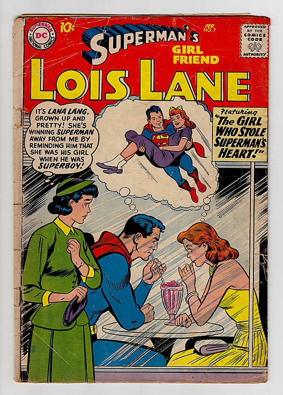 Front cover of SUPERMAN'S GIRLFRIEND LOIS LANE #7