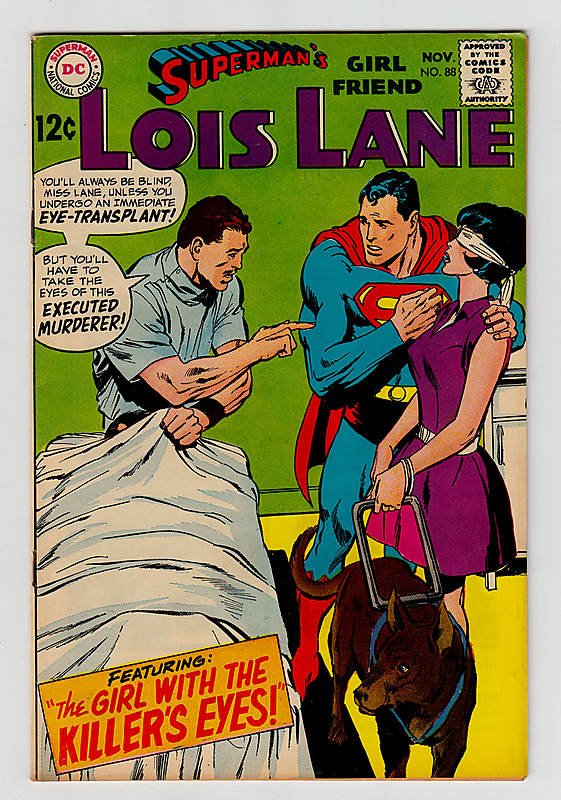 Front cover of SUPERMAN'S GIRLFRIEND LOIS LANE #88