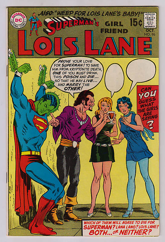 Front cover of SUPERMAN'S GIRLFRIEND LOIS LANE #96