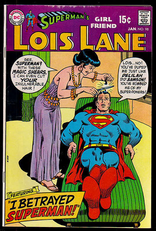 Front cover of SUPERMAN'S GIRLFRIEND LOIS LANE #98