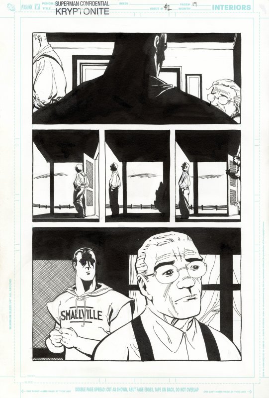 Front image of Sale, Tim - SUPERMAN CONFIDENTIAL #2 Interior Page