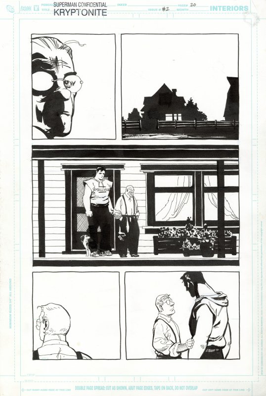 Front image of Sale, Tim - SUPERMAN CONFIDENTIAL #2 Interior Page