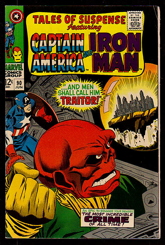 Front cover of TALES OF SUSPENSE (1959-68) #90