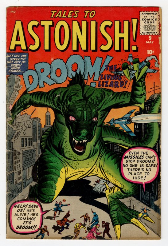 Front cover of TALES TO ASTONISH (1959-68) #9