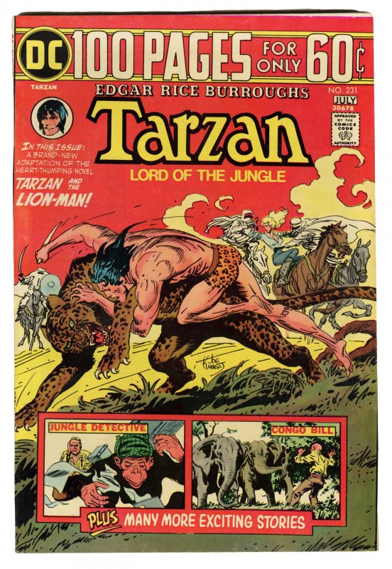 Front cover of TARZAN (1972) #231