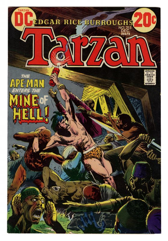 Front cover of TARZAN (1972) #215