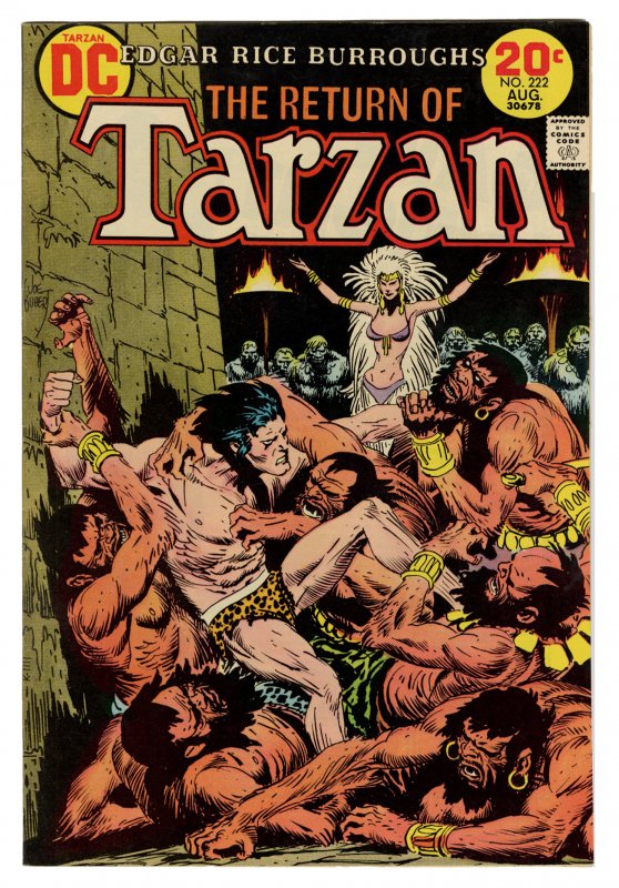 Front cover of TARZAN (1972) #222
