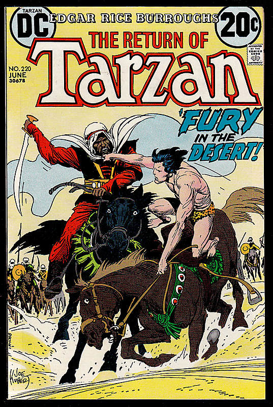 Front cover of TARZAN (1972) #220