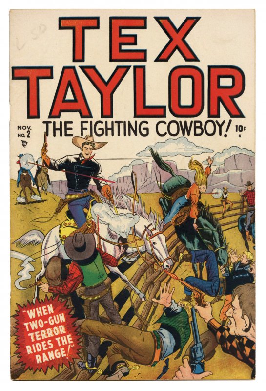 Front cover of TEX TAYLOR #2